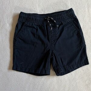 Cat & Jack Navy Elastic-Waist Drawstring Hybrid Shorts